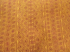 Слинг-шарф Didymos Gold-rubin Leinen